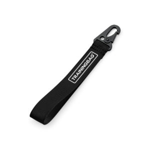 Porte-clef en toile renforcée noire